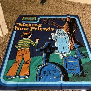 Tapestry It’s decent sized no rips it’s pretty much new